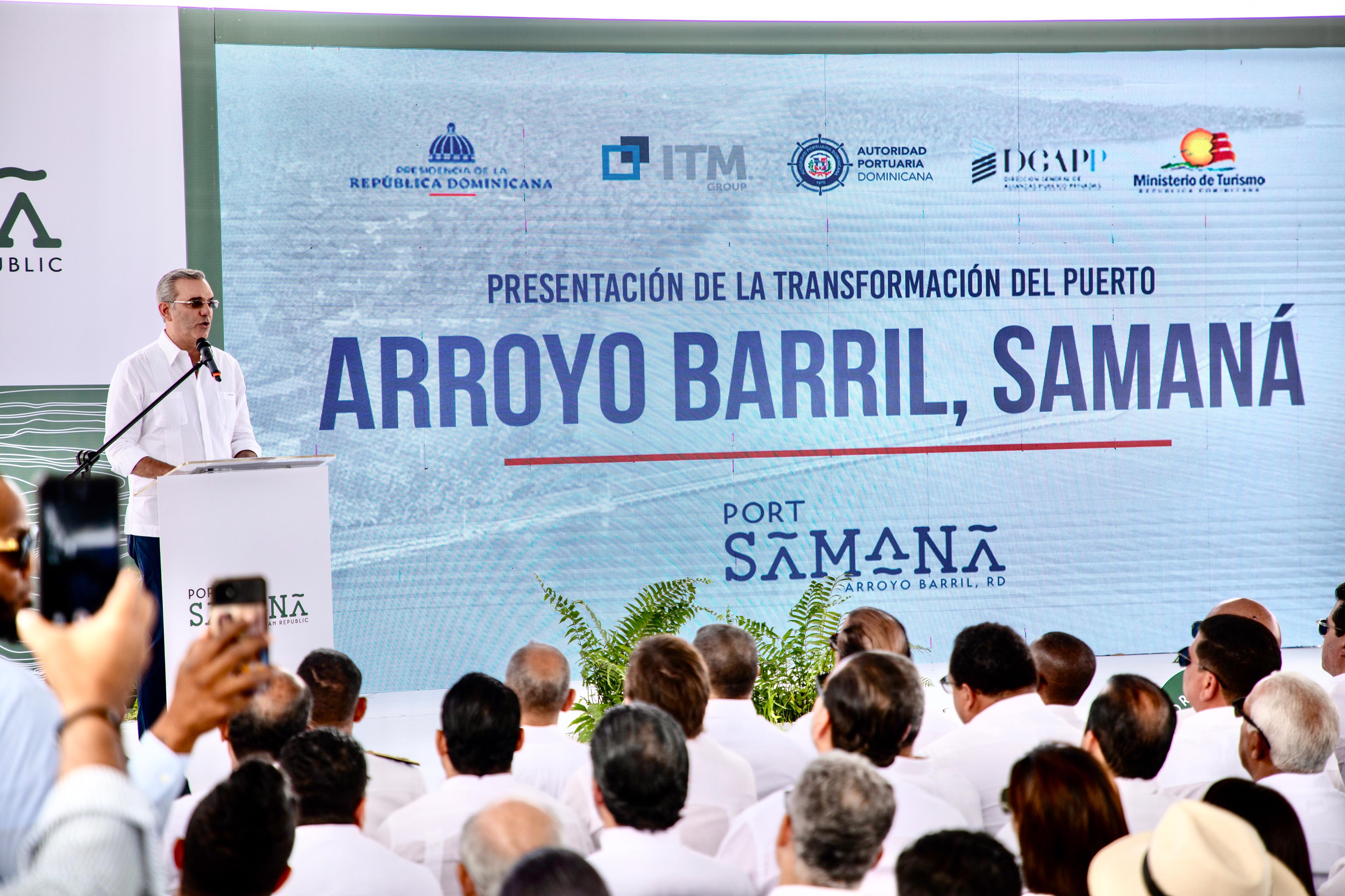 Ptrimer picaso para el puerto Duarte o Arroyo Barril en Samaná