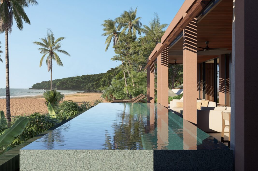 Vista de uno de los espacios del hotel Siari, a Ritz-Carlton Reserve (México) que está dentro de las aperturas de 2026 de Marriott International.