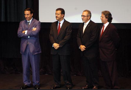 Acto de inauguracion del I Festival de Cine Global Dominicanio, 2006,