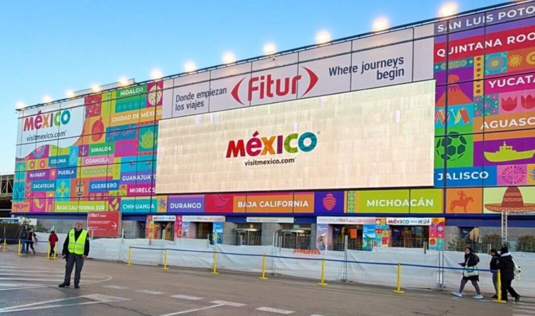 Vista frontal del complejo Ifema Madrid donde desde hoy abrió Fitur 2026