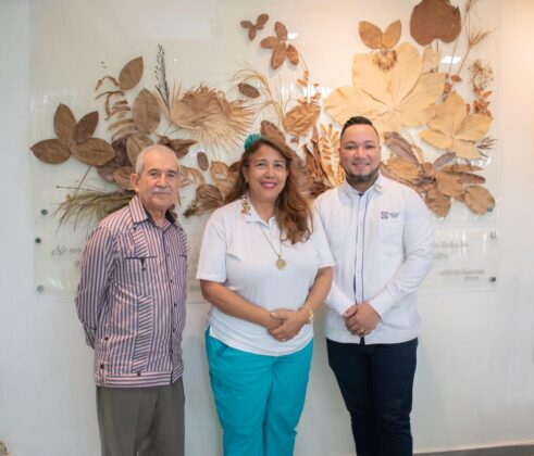 Bol&iacute;var Troncoso, Rousana Urraca y Andry Alvarado