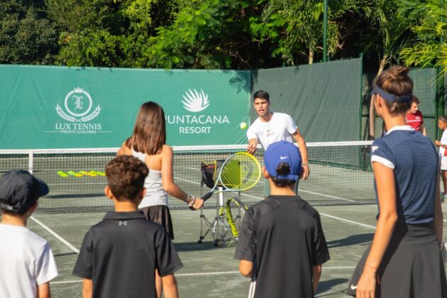 Evento Carlos Alcaraz Tenis Center en Puntacana Resort