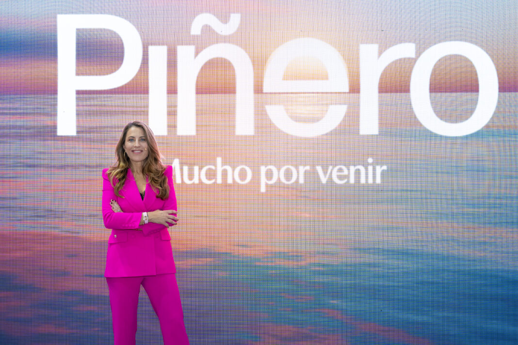 Encarna Piñero durante la presentación de la nueva estrategia de crecimiento en FITUR 2026
