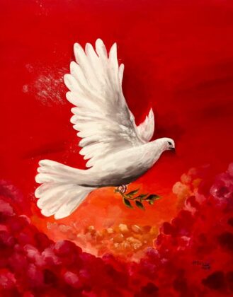 Jet de Paz, obra de Yael Jes&uacute;s Rodr&iacute;guez Tejeda.