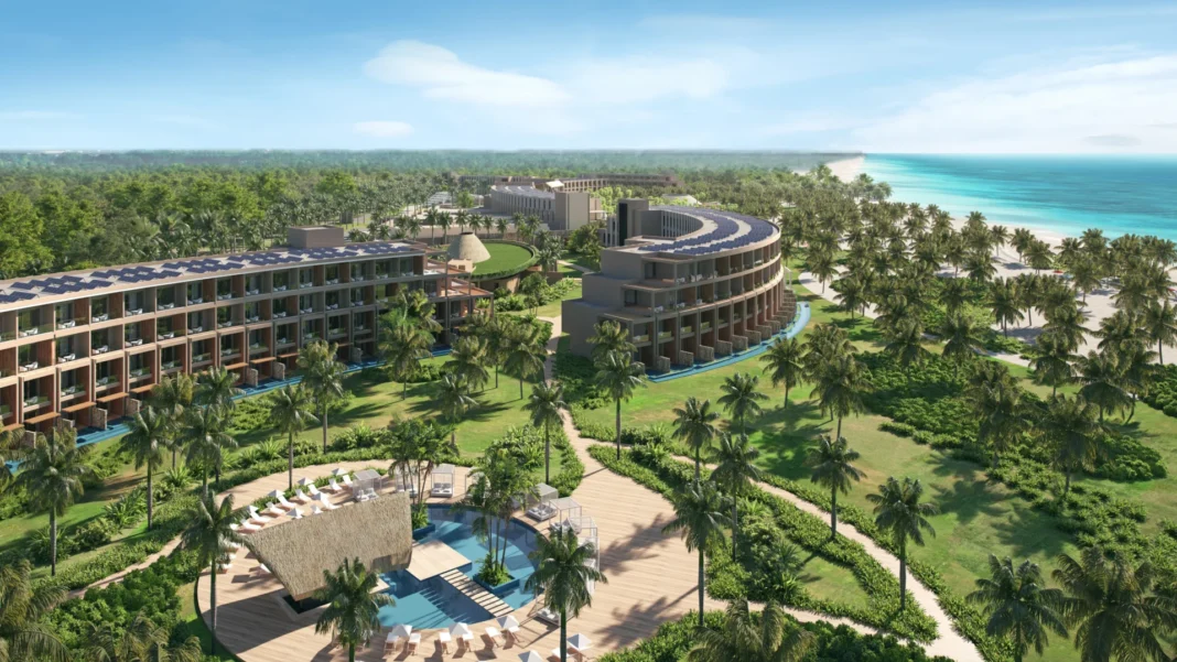 Vista de uno de los complejos hoteleros que ya operan en Miches, el nuevo destino turístico dominicano que alcanza un sitial en el 52 Places to Go” del New York Times,