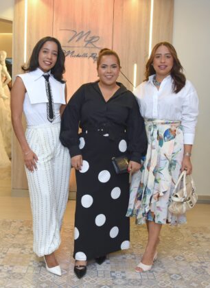 Patricia Acosta, Marielle Araujo Puello y Marcelle Cordero