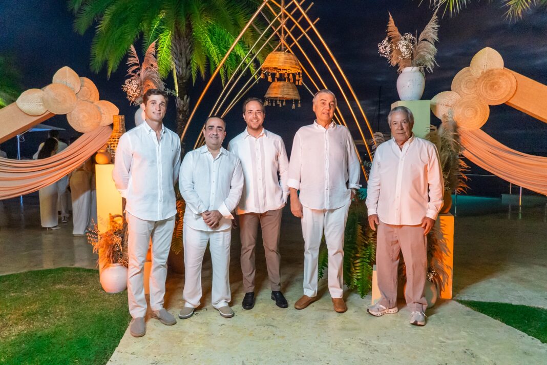 Manuel Bancalari, Abelardo Melgen,Javier Lara Reinhold, Juan Bancalari y Rafael Blanco