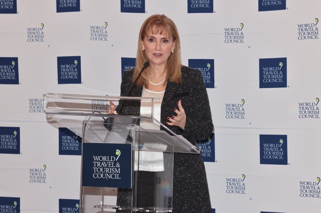 Gloria Guevara Manzo, presidenta y CEO del WTTC, se reunió con Josefina Rodríguez Zamora, Secretaria de Turismo del Gobierno de México, y reconoció la labor de la presidenta Claudia Sheinbaum Pardo en favor del turismo