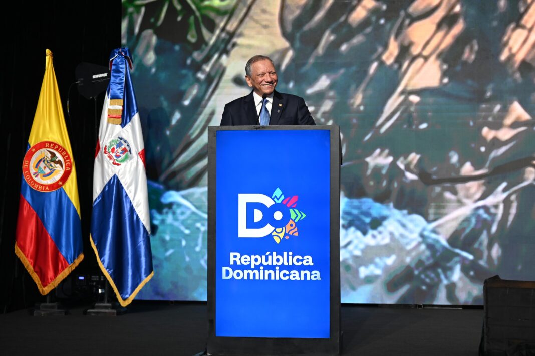 Leonardo Aguilera, presidente ejecutivo del Banco de Reservas, durante su participación en Anato 2026.