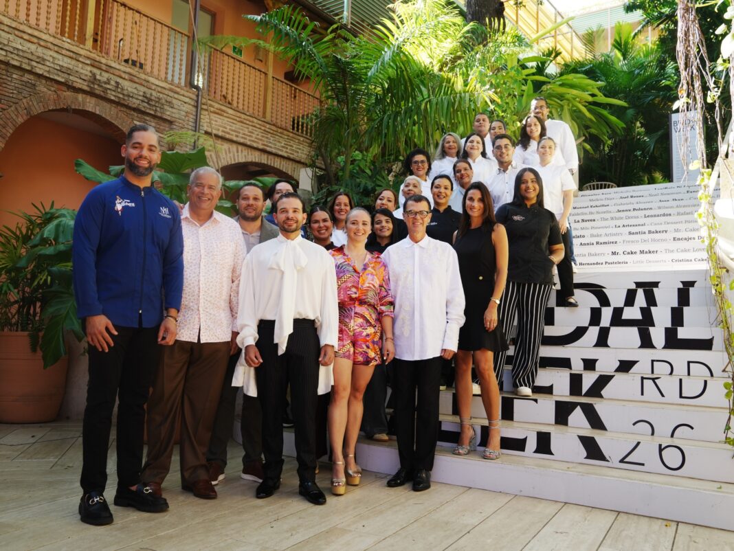 Sócrates McKinney junto a los chefs pasteleros y patrocinadores del RDBW 2026
