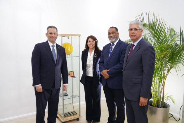 Joel Tejeda Compr&eacute;s, Shanttal Zuleta, Frank Monta&ntilde;o y Jos&eacute; Manuel Taveras Lay.
