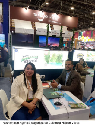 Reuni&oacute;n B2B conn Halcón Viajes Colombia