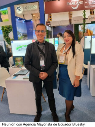 Junto a la Agencia Mayorista de Ecuador Bluesky 2