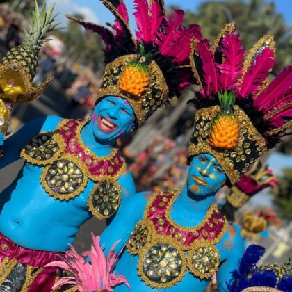 Comparsas y personajes dieron color y vida al Desfile Nacional de Carnaval 2026