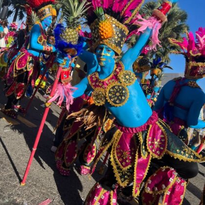 Comparsas y personajes dieron color y vida al Desfile Nacional de Carnaval 2026