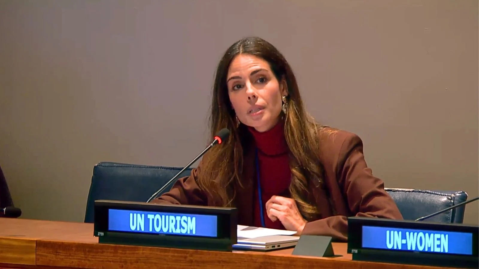 Shaikha Al Nuwais, secretaria general de Turismo de la ONU