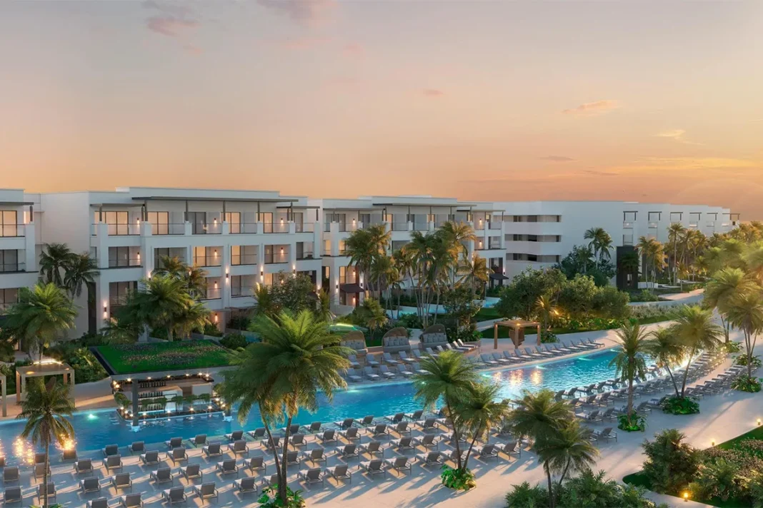 Vista del actual hotel Secrets Tides Punta Cana