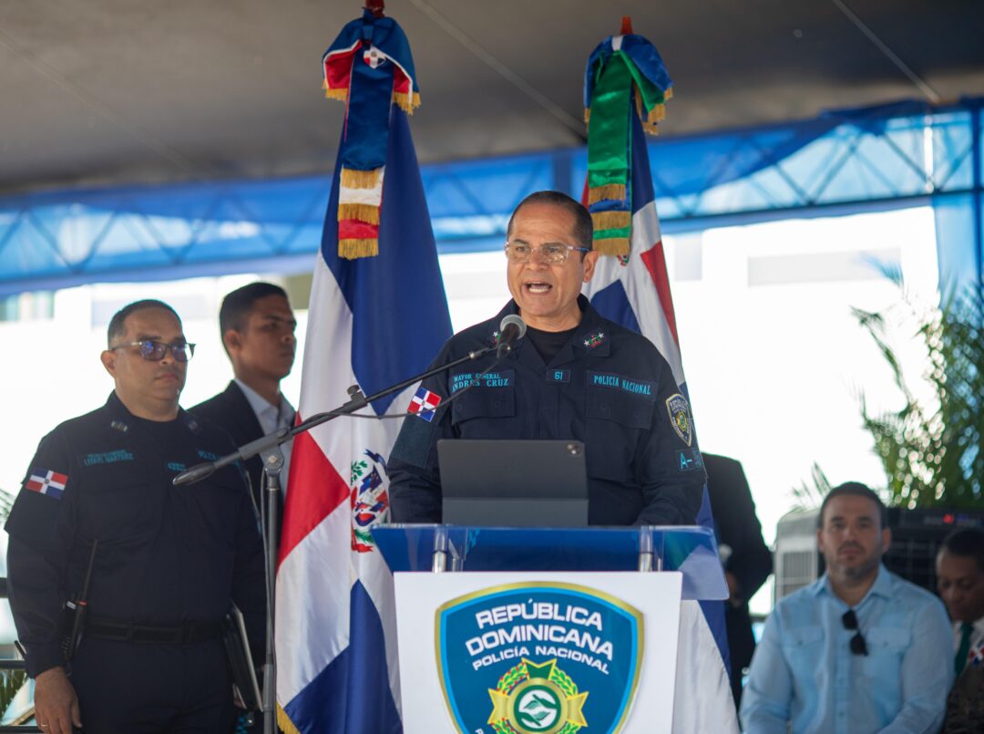 El director de la Policía Nacional, Andrés Modesto Cruz Cruz,