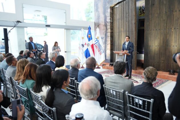 Momentos del acto de reapertura del Museo Nacional de Historia y Geograf&iacute;a