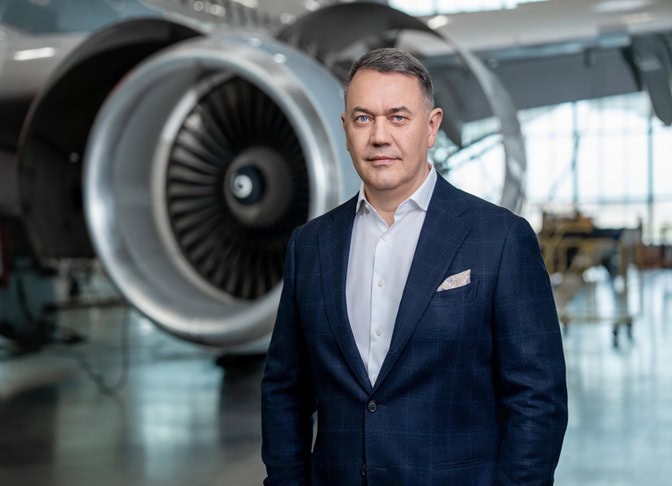Žilvinas Lapinskas, director ejecutivo de FL Technics Group. Foto Fuente externa.