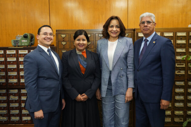 Carlos Delgado, Ang&eacute;lica Noboa, Olga Morel y Jos&eacute; Taveras Lay