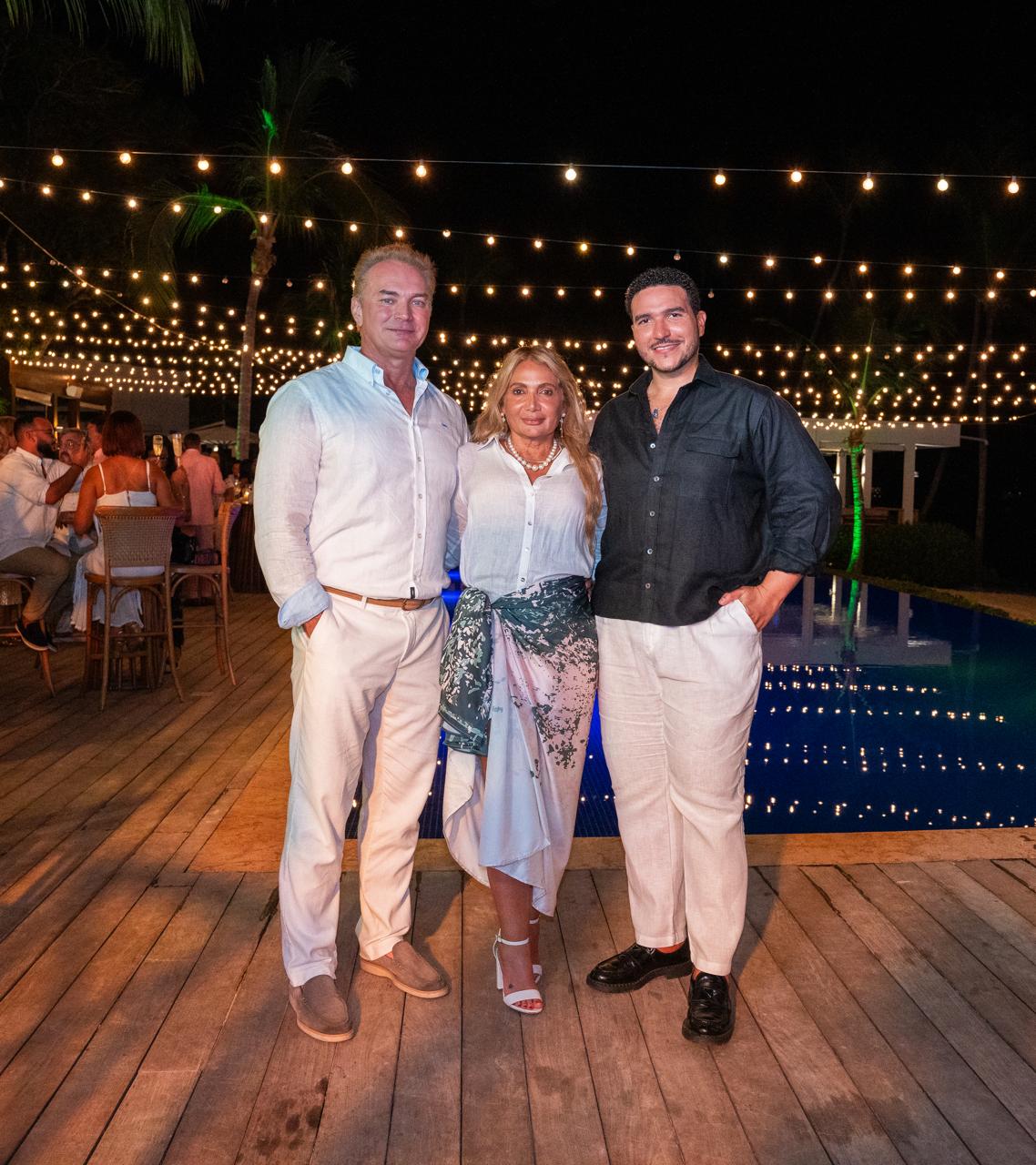 Jason Kycek, Loida de Kycek y José Cristian Lagares