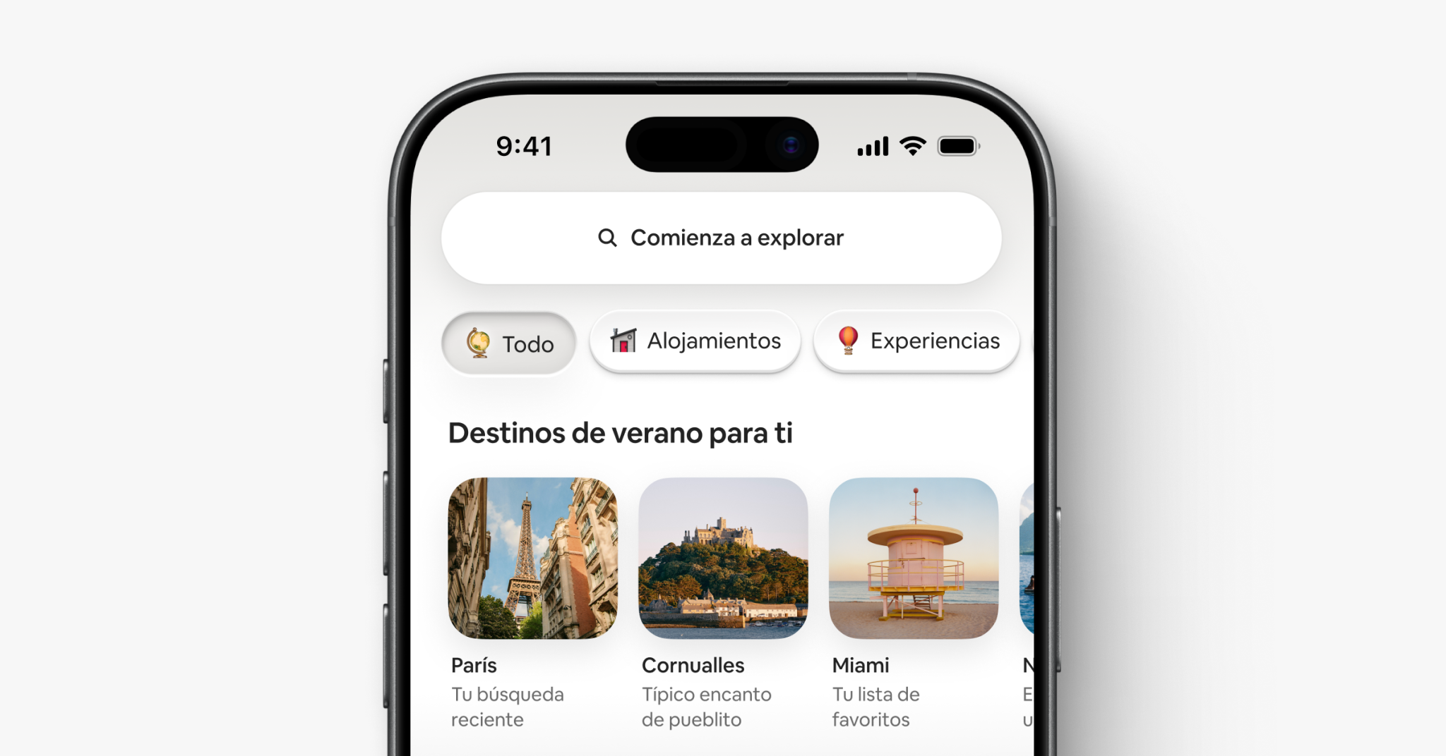 Banner de los nuevos servicios de AIRBNB