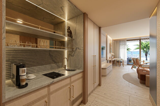 Almare-Beach-Resort-Las-Terrenas-Curio-by-Hilton-Double-Queen-Guest-Room-Rendering