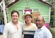 Luisa Féliz diseña ruta gastronómica exclusiva para el reconocido youtuber mexicano Calixto Serna Calixto Serna, Luisa Félix y Marino Brito