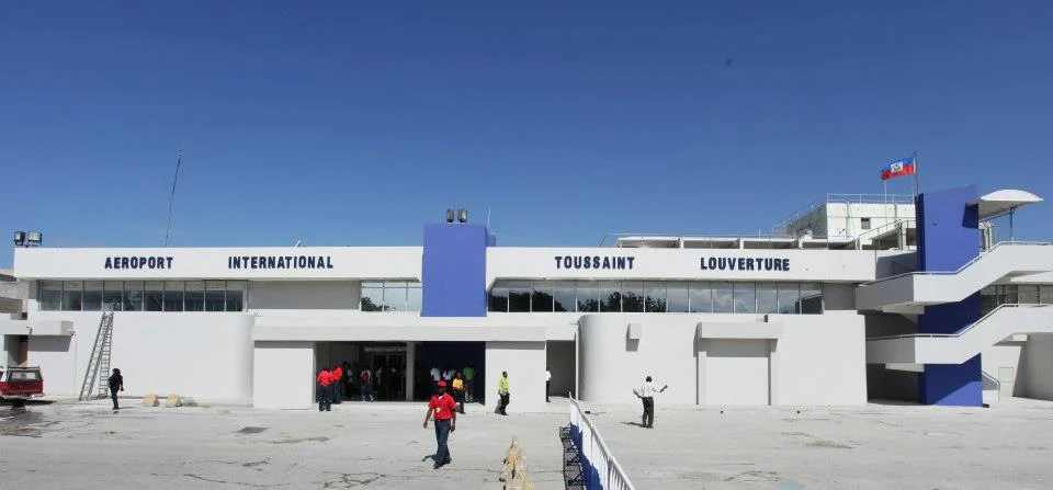 Vista del aeropuerto internacional de Cabo Haitiano.