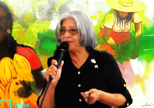 Eunice Marmolejos, fundadora del Festival de las Flores de Jarabacoa