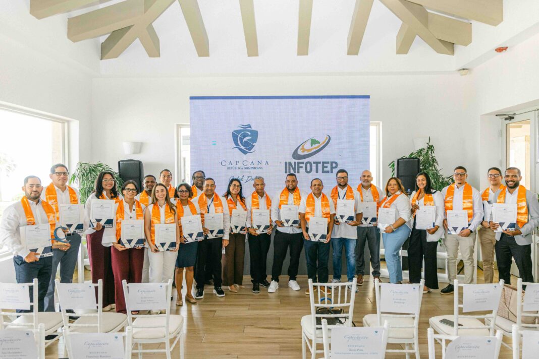 A través de iniciativas como la desarrollada por Cap Cana con el apoyo de Infotep, la organización continúa consolidando un entorno donde el aprendizaje constante, el desarrollo de habilidades y la excelencia operativa son parte integral de su cultura.