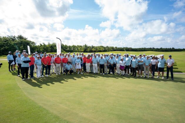 Juadores en el Torneo de Golf Ben&eacute;fico de Casa Espa&ntilde;a