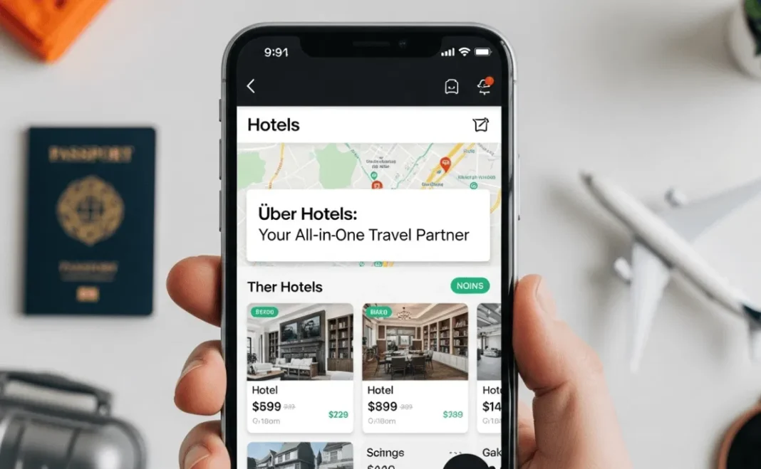 La plataforma Uber integra hospedaje con apoyo de Expedia, ampliando su ecosistema más allá del transporte y la entrega de comida.