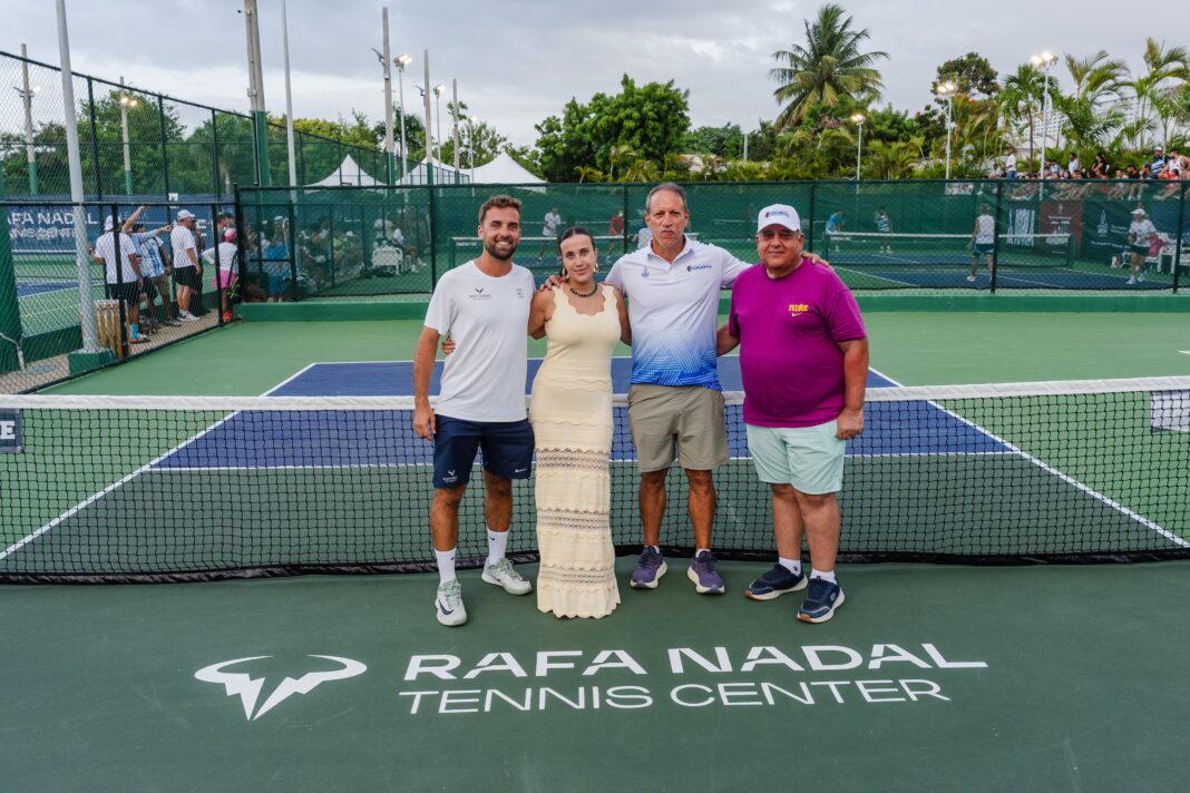 Alex Moya, Alexia Asensi, Massimo Ferretti y Miguel Delgado, organizadores del torneo