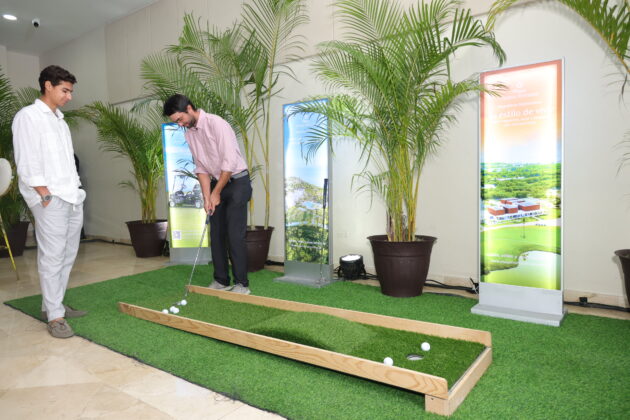 Ambientaci&oacute;n con Golf