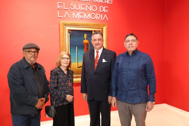 Dionisio Blanco, Marianne de Tolentino, Fernando Baez y Gamal Michelen.
