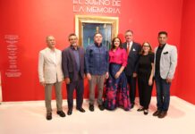 Retrospectiva “El Sueño de la memoria” del Surrealista Dominicano Jorge Noceda Sánchez en el Museo de Arte Moderno Amable Lopez Melendez, Carlos Andujar, Gamal Michelen, Nancy Tavarez de Baez, Fernando Baez, Mildred Canahuate y Luis Tejada