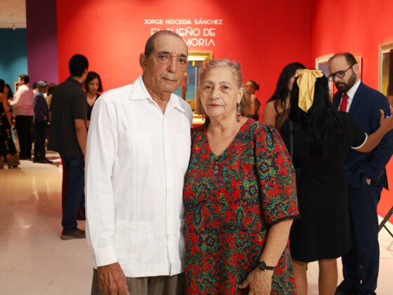 Osiris Herrera Plaza y Miriam Ortega.