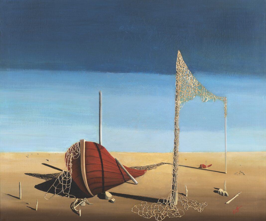Jorge Noceda, Love is blind óleo sobre lienzo 1