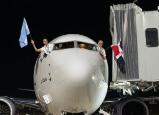 Arajet inaugura su nueva ruta directa Punta Cana hacia Rosario en Argentina Llegada de Arajet a Rosario en Argentina