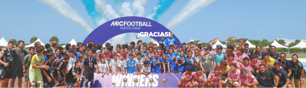 Más de 2,000 jugadores, 113 equipos, 64 clubes y representantes de 18 países convirtieron a Cap Cana Sports City en el epicentro del fútbol formativo internacional.