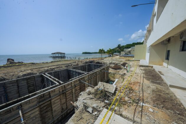 Obras secundarias de las infraestructuras que alojar&aacute;n el hotel escuela Guarocuya en Barahona