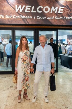 Yudelka Checo y Hugo Sluimer
