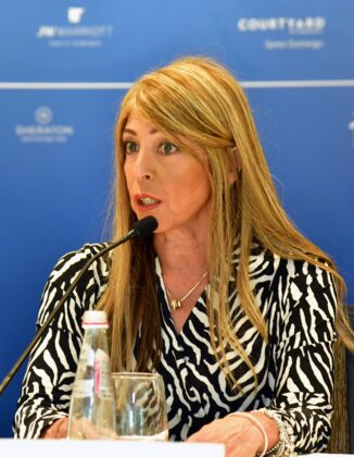Gina Eli, presidenta Asociaci&oacute;n de Hoteles de Santo Domingo (AHSD)