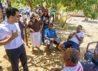 David Collado desarrolla una jornada de supervisión final en Playa El Faro y asegura que Turismo transforma el litoral de San Pedro de Macorís David Collado comparte con parroquianos de Playa el Faro en San Pedro a quienes aseguró que en apenas unas semanas entregarán remozado el lugar para el desarrollo económico y social de toda la comunidad.