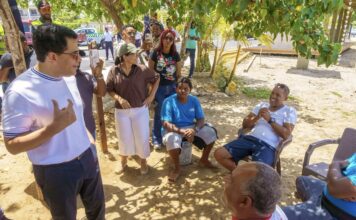 David Collado desarrolla una jornada de supervisión final en Playa El Faro y asegura que Turismo transforma el litoral de San Pedro de Macorís David Collado comparte con parroquianos de Playa el Faro en San Pedro a quienes aseguró que en apenas unas semanas entregarán remozado el lugar para el desarrollo económico y social de toda la comunidad.
