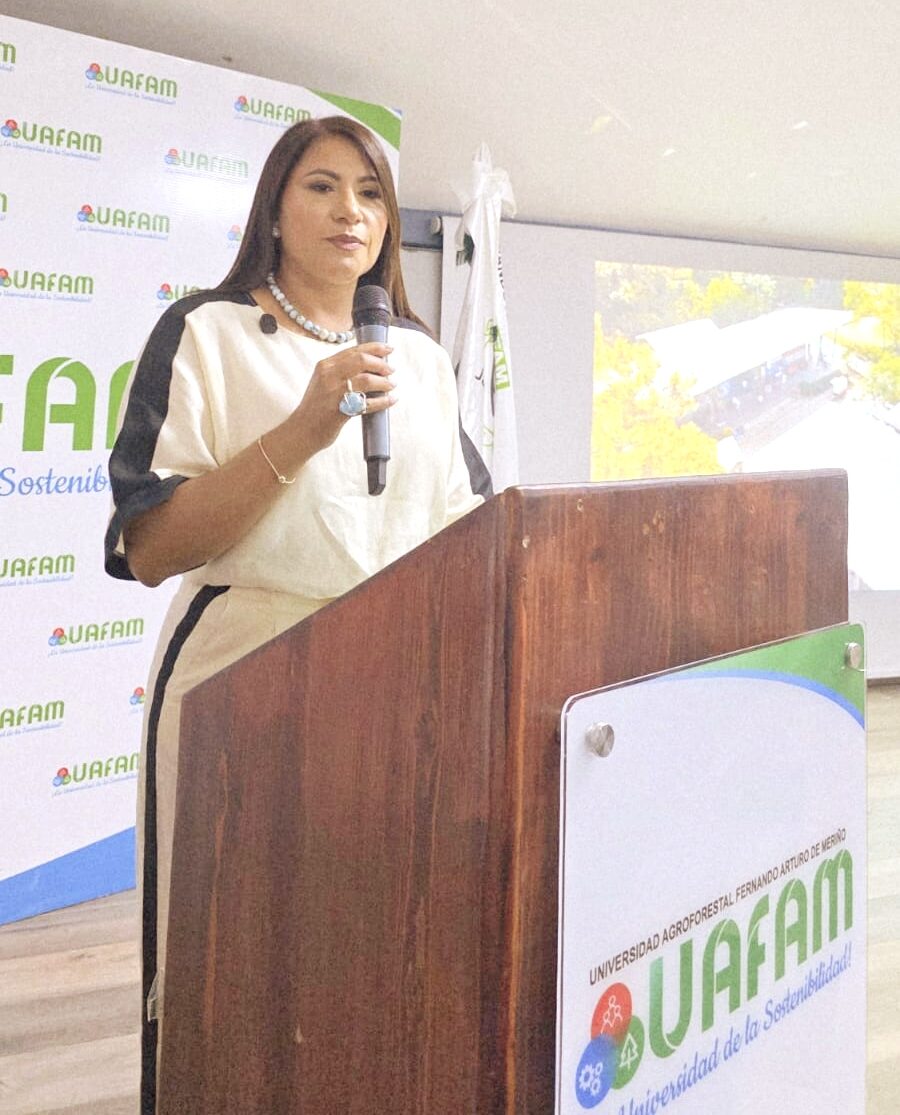 Gladys Ramírez, presidenta del Clúster Ecoturístico de Jarabacoa