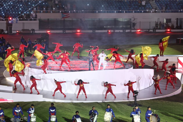 Noche inaugural de los XXV Juegos Centroamericanos y del Caribe Santo Domingo 2026. Fotos JCCSD2026