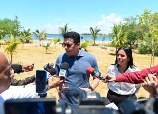 Listo el remozamiento de Playa El Faro en San Pedro. Collado la entregará el viernes